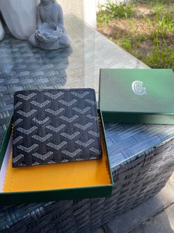 Goyard Wallet Black and Brown