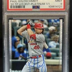 Paul Goldschmidt 1/1 Autograph 
