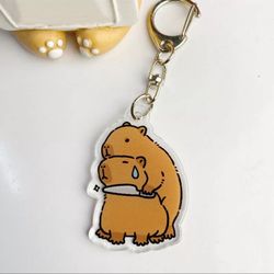 Capybara Keychain Key Chain