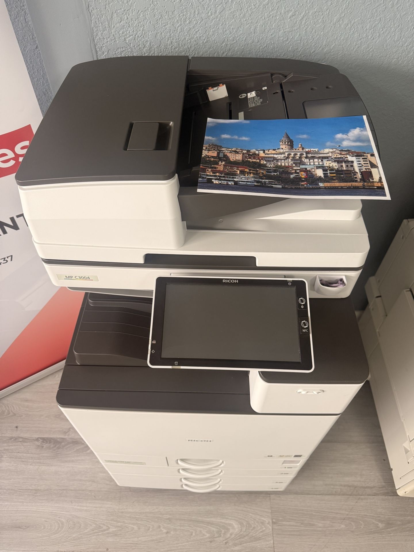 Office Printer Ricoh Mp C3004 Multifunctional Color Copier Machine Laser