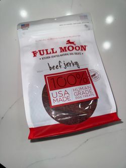 Full Moon Natural Beef Jerky Dog Treats Jerky/Dried Meat, Adult