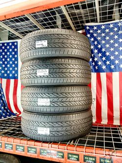 ✅ P235/55R20 BRIDGESTONE ECOPIA HL TOURING ALL SEASON SUVS 235 55 20 USED TIRES SET