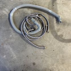 Washing Machine High Pressure Supply Lines With Drain