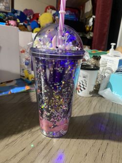 Purple Flamingo Cup