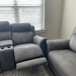 Sofa And Loveseat (Electric)