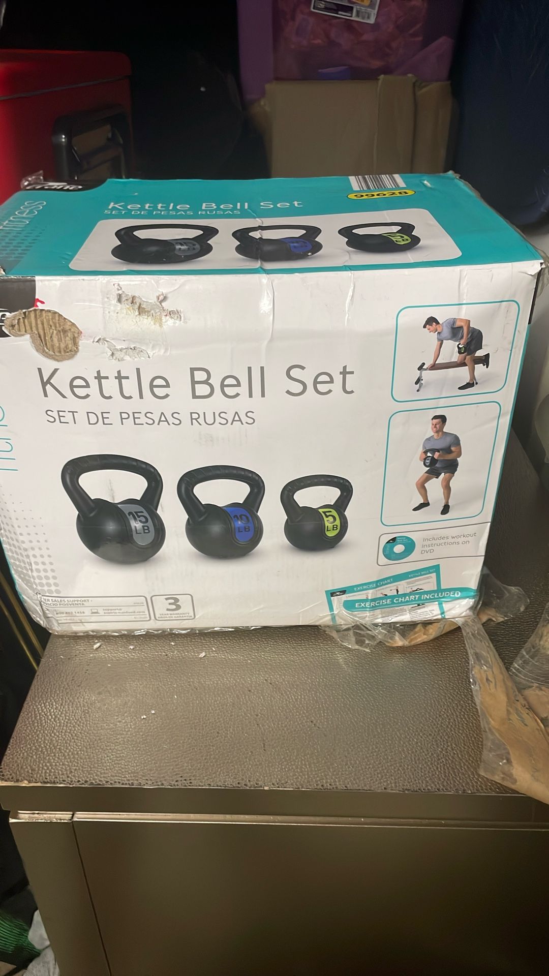 New In Box Kettle Ball Set