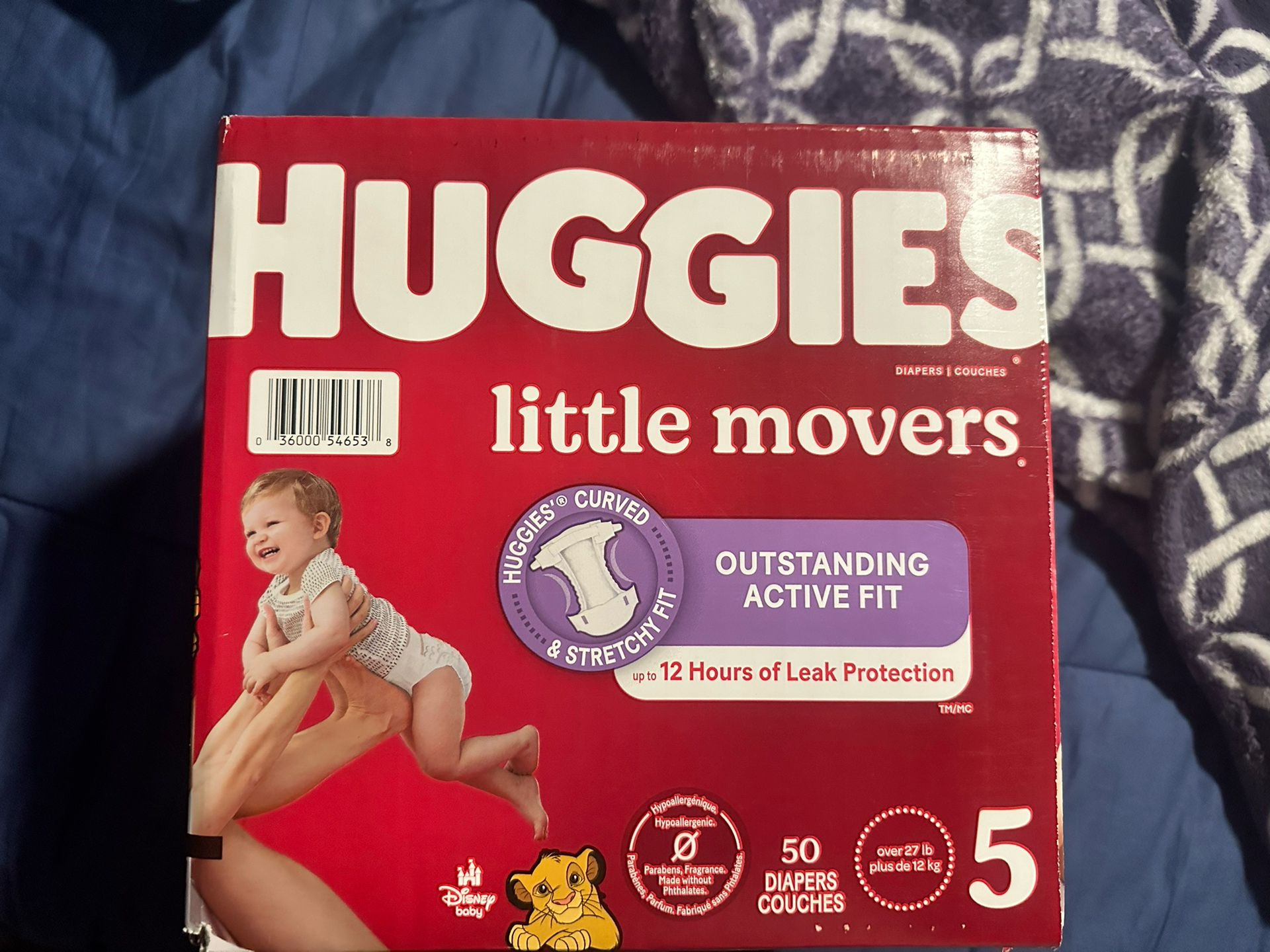 Huggies Size 5 $20 Firm PUO