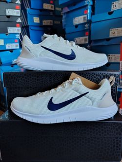 Nike Flex Experience 12 NN  Men's Running Walking Casual Shoes 8.5,10.5,11 and 11.5 12 White Blue
