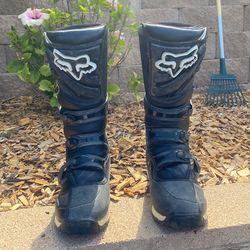 Fox moto boots size 13
