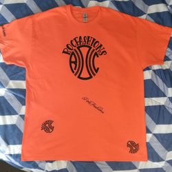 Custom RocFashion T-shirt Made With Black Velvet Decals