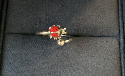 Brand New Sterling Silver Toe Ring Or Adjustable Ring