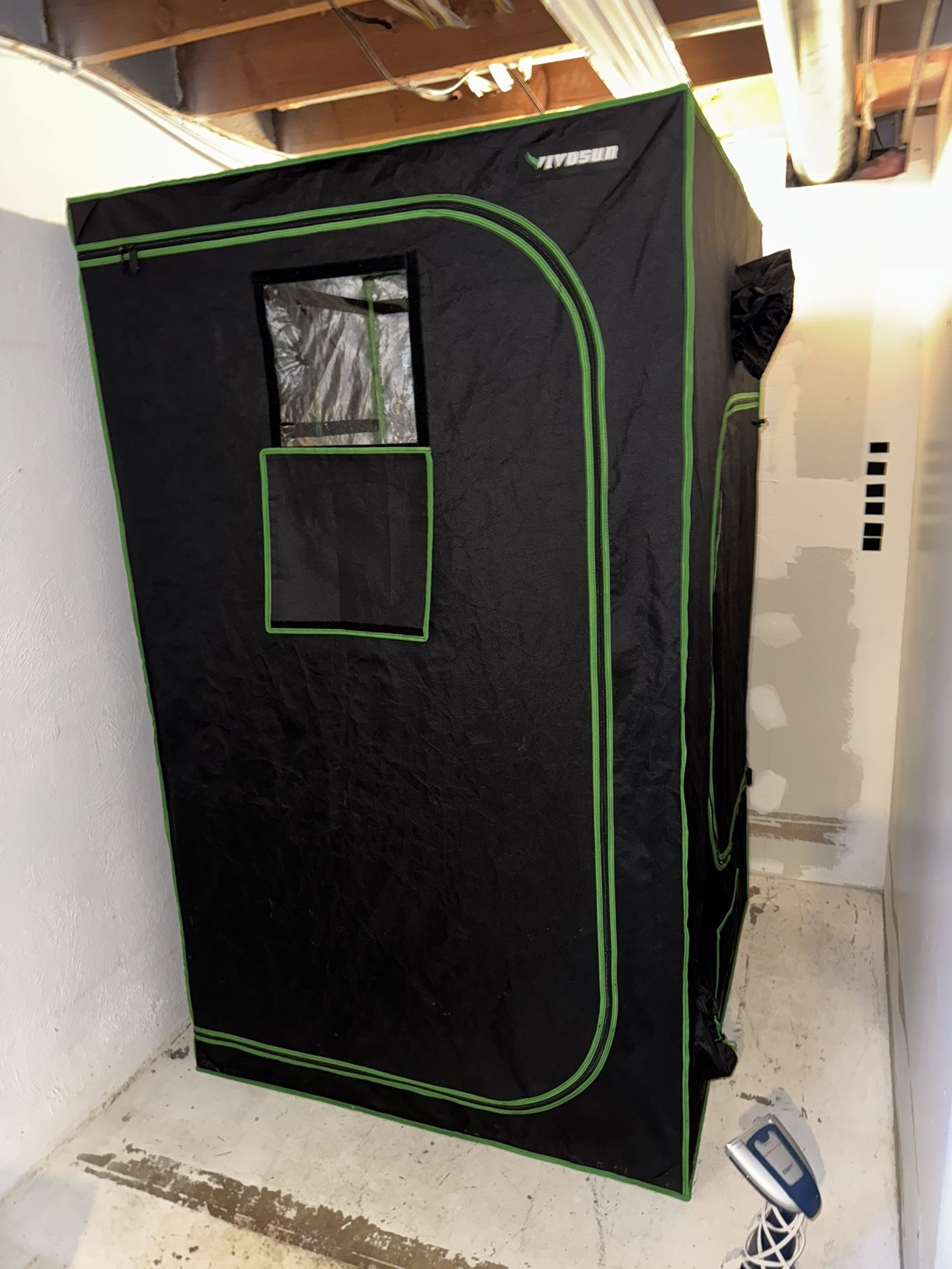 VIVOSUN S448 4x4 Grow Tent, 48"x48"x80”