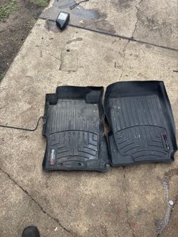 🔥 2007 Honda Accord Coupe WeatherTech Front Floor mats 🔥