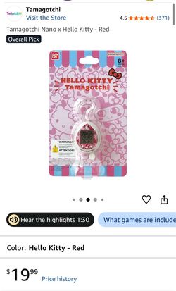 Tamagotchi Nano x Hello Kitty - Red