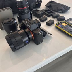 Sony a7RII w/Lenses, Filters, Lights, Studio Ready