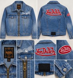 Von Dutch Originals Denim Jacket Size L