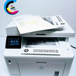 Laser Printer Hp LaserJet Pro MFP M227fdw || All-in-One || Touch Screen || WIRELESS || Prints Automatically Double-Sided || Speed Up To 30ppm ||