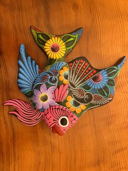 Clay Fish Wall Art