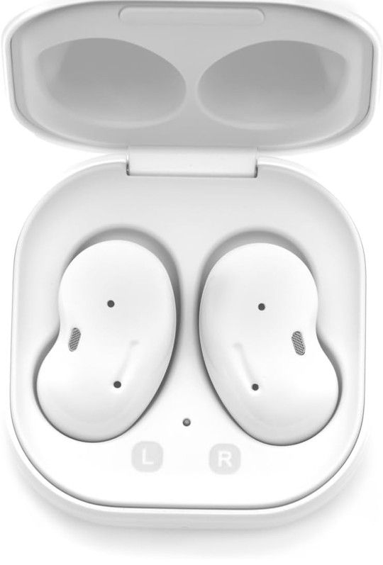 Samsung Galaxy Buds Live, Wireless Earbuds w/Active Noise Cancelling (Mystic White) no charger and will not ship in original packaging 