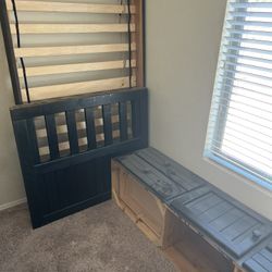Twin Size Bed Frame w/drawers