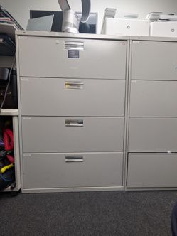 HON Lateral File Cabinet with key
