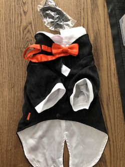 Dog tuxedo size medium