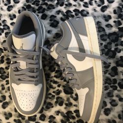 Jordan  Air Jordan 1 Low Stealth/White-Sail