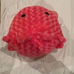 Pink octopus, stuffy