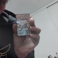 Poliwhirl Gold Plated Card