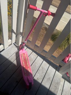 Barbie electric scooter