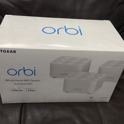 Netgear Orbi Mesh Wifi System With Router And 2 Satellite Extenders