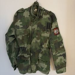 Vintage Yugoslavia/Serbia M93 Oakleaf Camo Field Jacket Men's (M