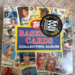 Topps Baseball Cards Collection Album