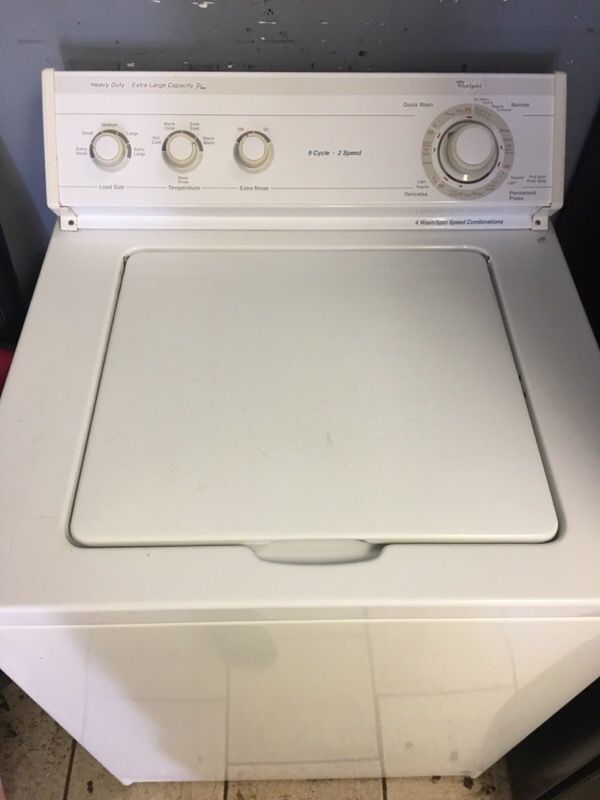 Whirlpool washer machine