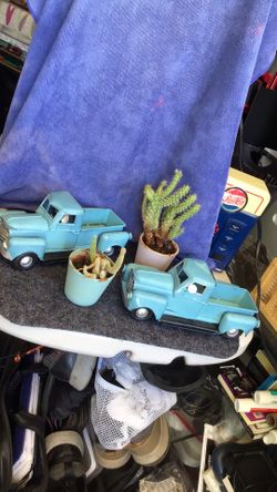 Collectible vintage trucks retro- metal decor items