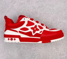 Louis Vuitton LV Skate Sneaker Red White
