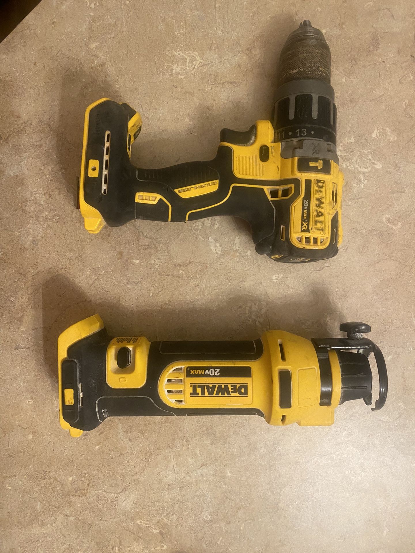 Dewalt Hammer Drill And Cut Out Tool