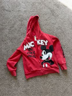 Mickey Mouse Kids Zip-Up Hoodie