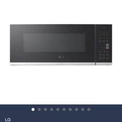 LG Smart Over The Range Stove 1.1 Slim Open Box 