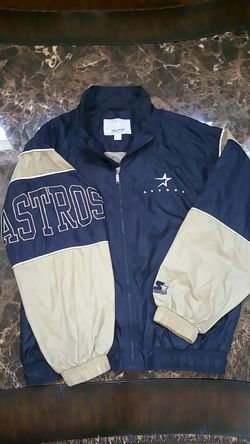 szXL Vintage 90s Houston Astros Starter Jacket Throwback Gold