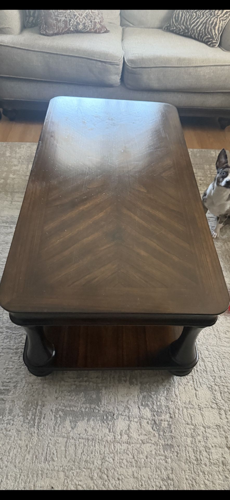 Brown Coffe Table