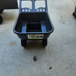 Smart yard cart.