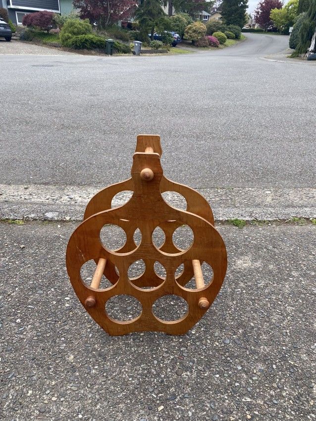 Wooden Wine Rack
