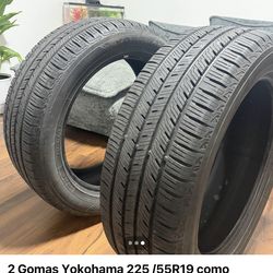 Like new tires Yokohama 225/55R19 – Great condition