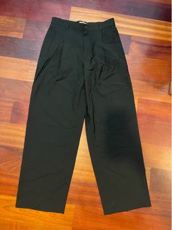 The Row Black 100% Wool Trousers Size 30