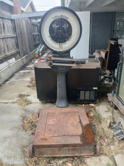 Toledo  antique Industrial Scale