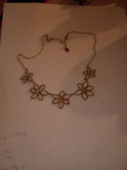Delicate Flower Necklace