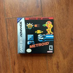 Nintendo METROID  Game - Classic NES Series - GBA Gameboy Advance