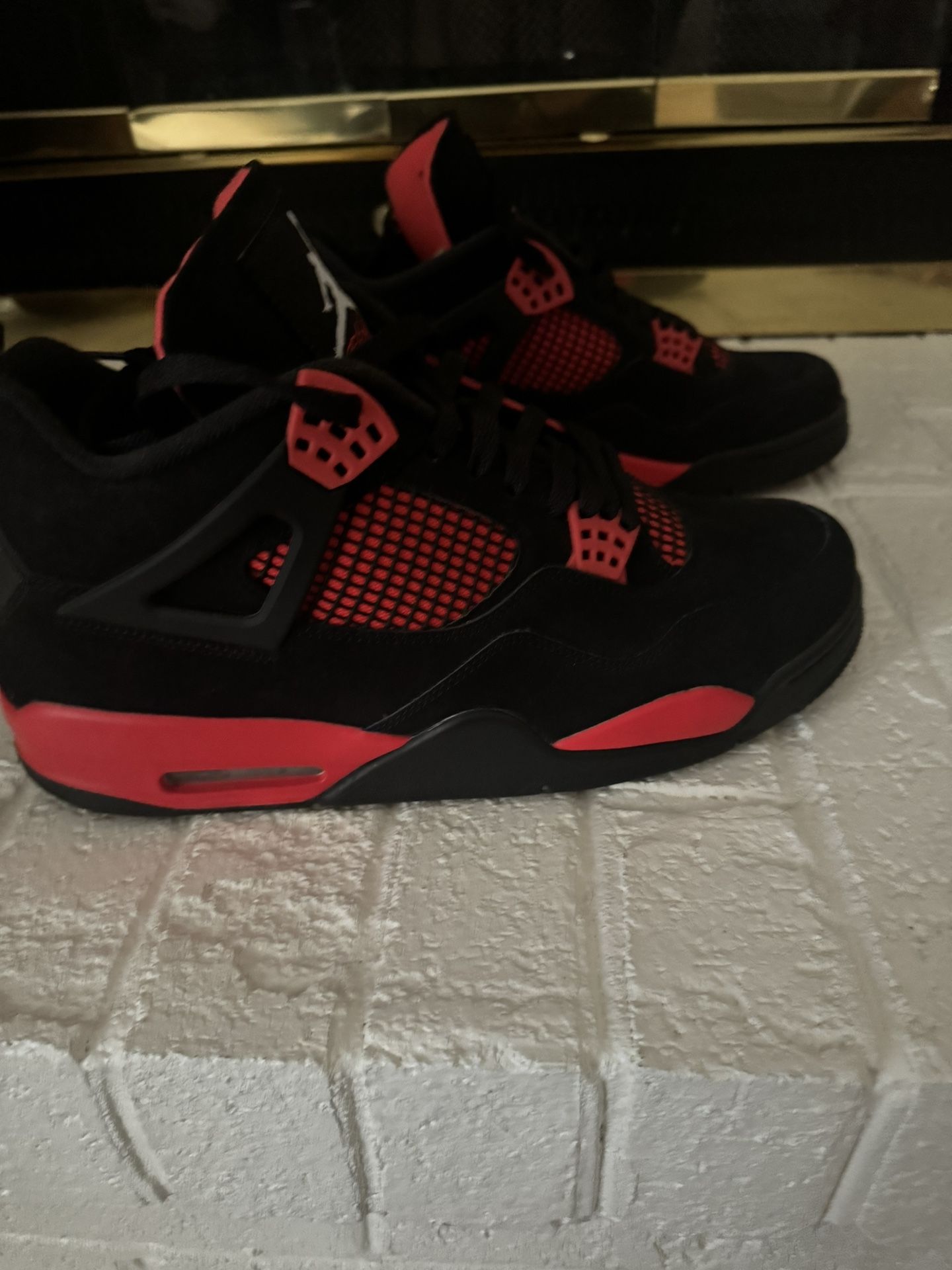 Air Jordan Red Thunder 4s - Size 12