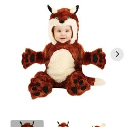 Infant Plush Fox Costume